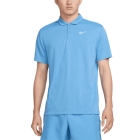 Nike Dri-FIT Solid Logo Polo - Blue Beyond/White