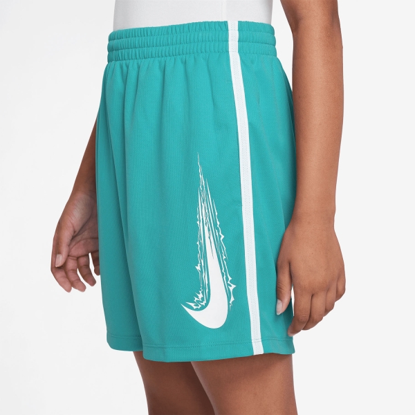 Nike Multi 5in Shorts Boy - Dusty Cactus/White