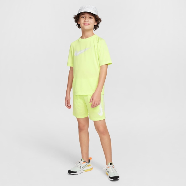 Nike Multi Dri-FIT T-Shirt Boy - Light Lemon Twist/White