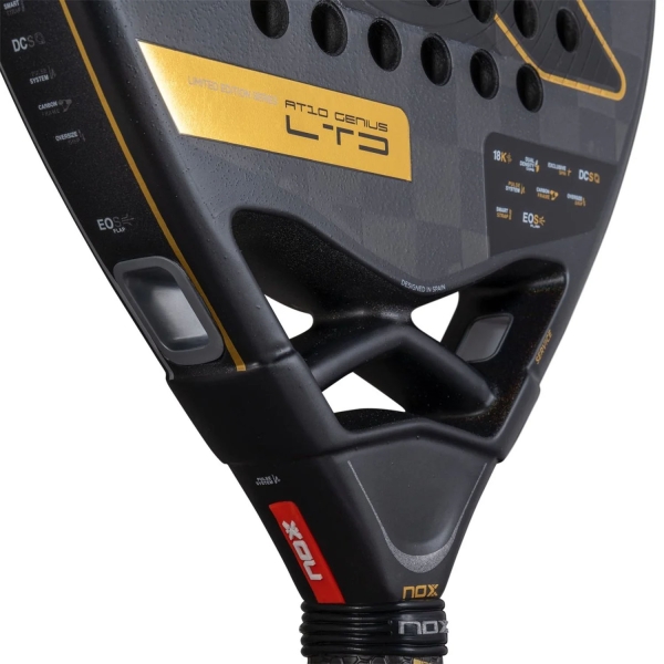 NOX AT10 Genius LTD Padel - Black/Silver/Gold