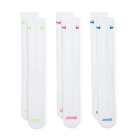Nike Everyday Plus Cushioned x 3 Socks - Multi Color/Lime