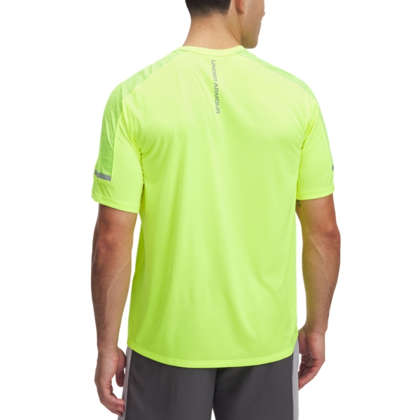 Under Armour Core Plus Maglietta - High Vis Yellow/Silica Green