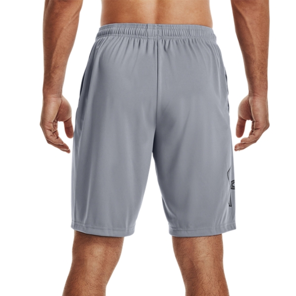 Under Armour Tech Graphic 10in Shorts - Steel/Black