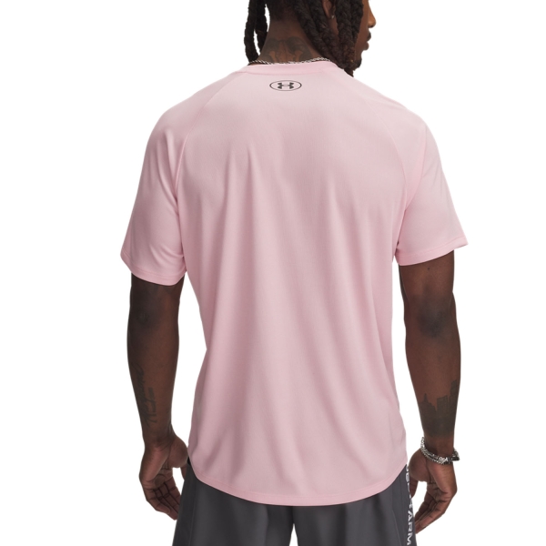 Under Armour Textured Maglietta - Prime Pink/Black