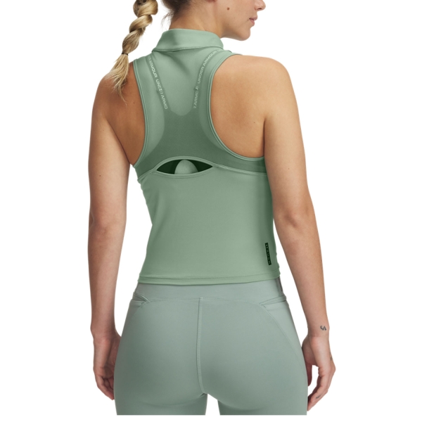Under Armour Vanish Elite Vent Top - Silica Green/Iridescent