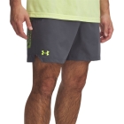 Under Armour Vanish Woven Graphic 6in Pantaloncini - Castlerock/High Vis Yellow
