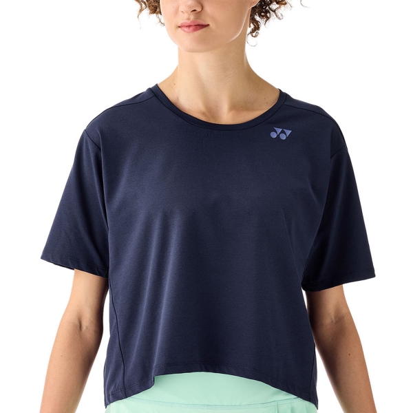 Magliette e Polo Tennis Donna Yonex Practice Maglietta  Dark Navy YL16766DN