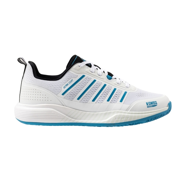 Padel Shoes KSwiss Ultra Court Padel  White/Black/Blue Moon 04436967M