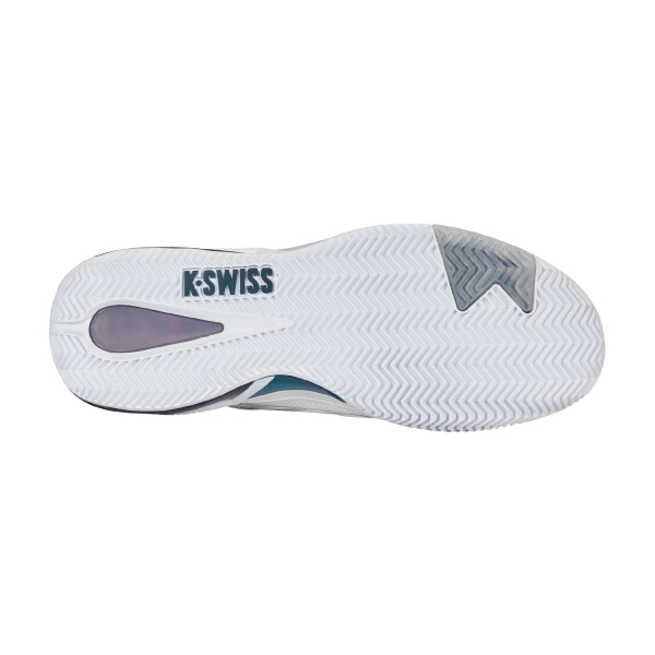 K-Swiss Ultrashot 4 Clay - White/Stargazer/Neon Blaze