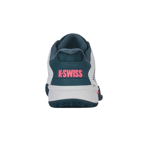 K-Swiss Hypercourt Express 2 Clay - White/Stargazer/Neon Blaze