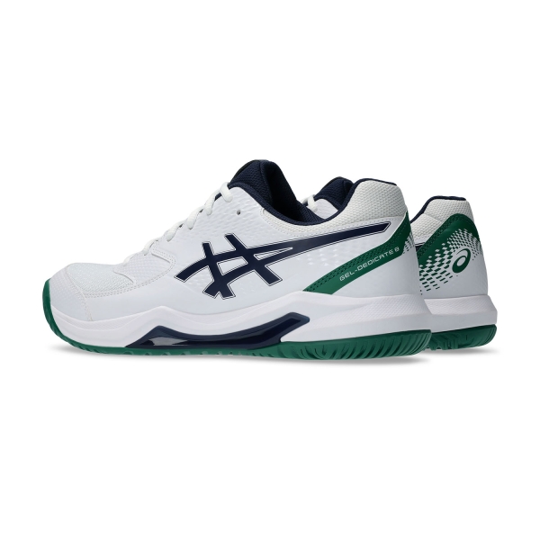 Asics Gel Dedicate 8 - White/Midnight
