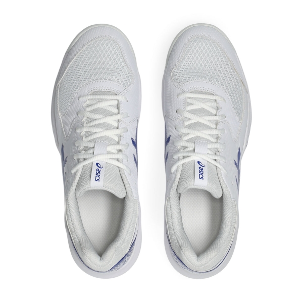 Asics Gel Dedicate 8 Padel - White/Dark Cobalt