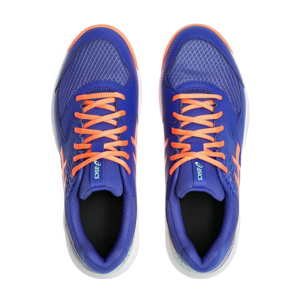 Asics Gel Dedicate 8 Padel - Dark Cobalt/Vivid Coral