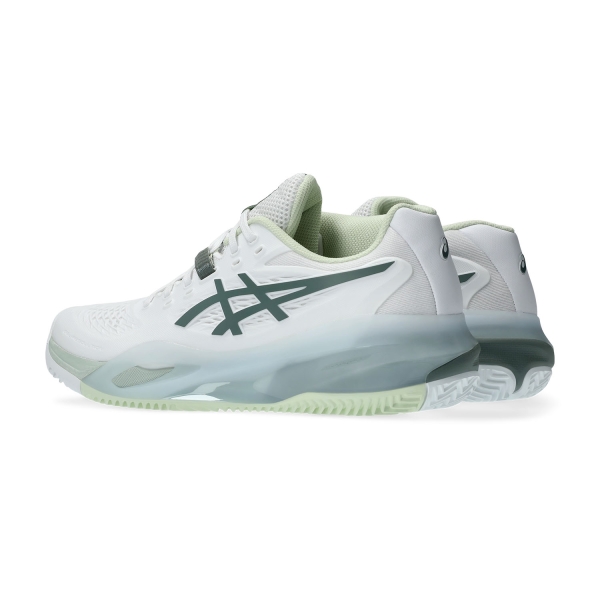 Asics Gel Resolution X Clay - White/Monument Blue