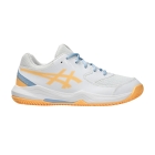 Asics Gel Dedicate 8 GS Padel Junior - White/Orange Glow