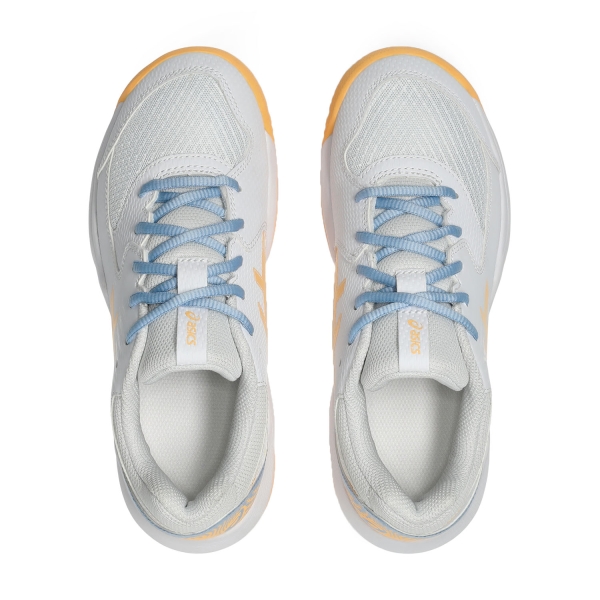 Asics Gel Dedicate 8 GS Padel Junior - White/Orange Glow