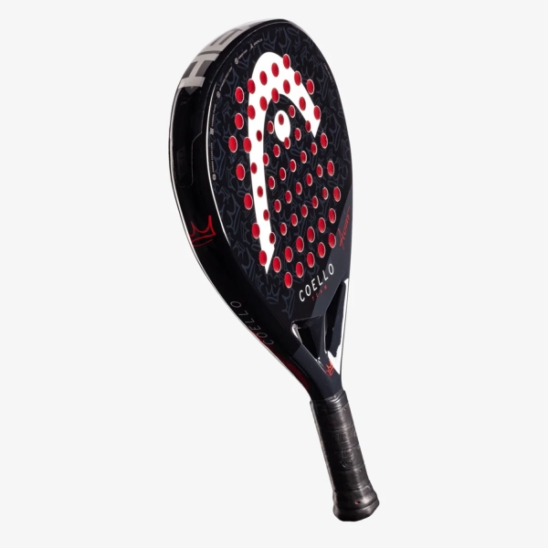 Head Coello Team Padel - Black/Silver/Red