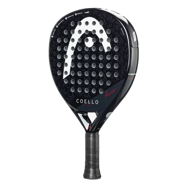 Head Coello Vibe Padel - Black/Silver/Red