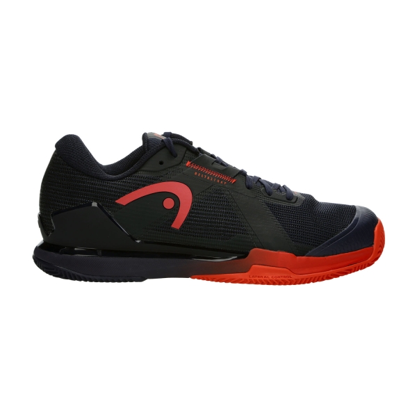 Head Sprint Court 4.0 Scarpe Da Tennis Bambini - Dark Blue/Red
