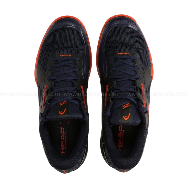Head Sprint Pro 4.0 Clay - Dark Blue/Red