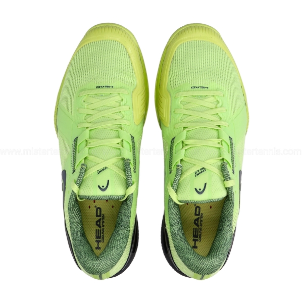 Head Sprint Pro 4.0 Clay - Lime/Navy