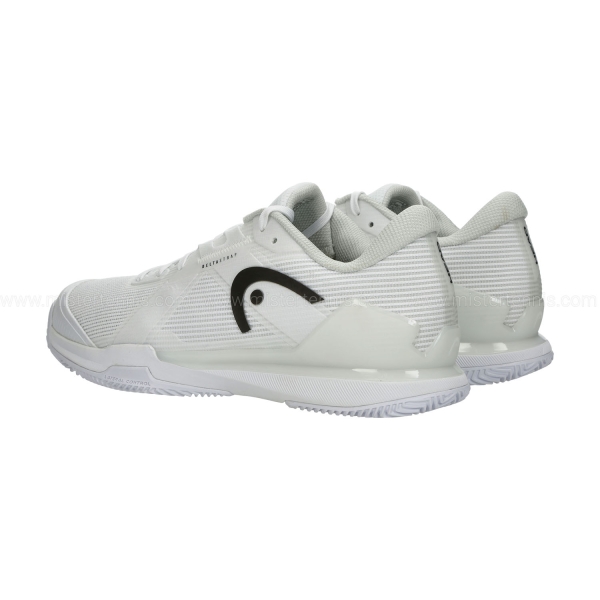 Head Sprint Pro 4.0 Clay - White/Black