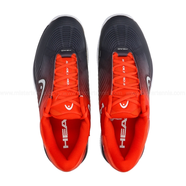 Head Revolt Pro 4.5 Clay - Dark Blue/Red