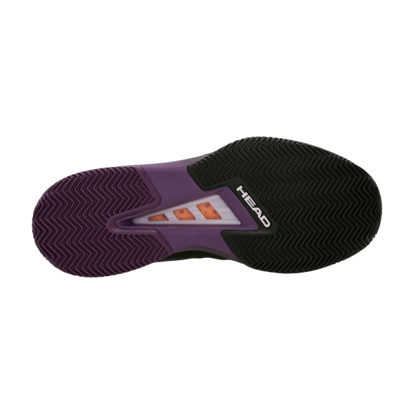 Head Sprint Pro 4.0 Clay - Black/Plum