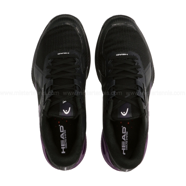 Head Sprint Pro 4.0 Clay - Black/Plum