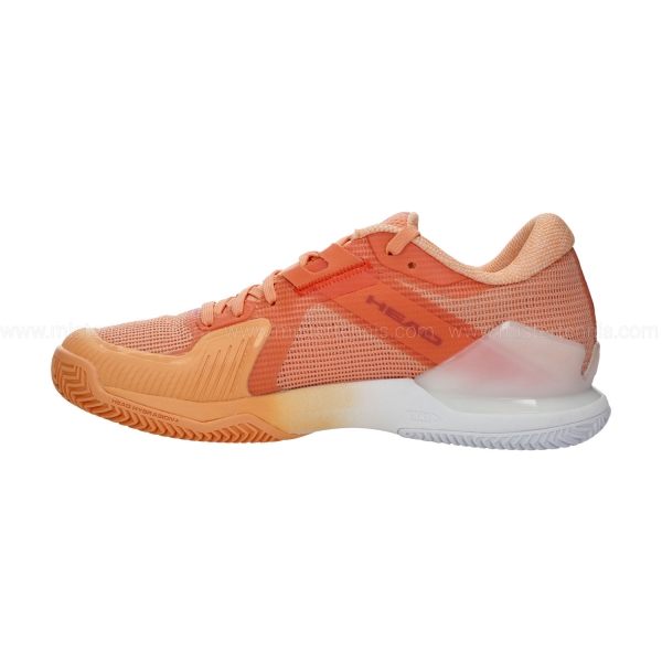 Head Sprint Pro 4.0 Clay - Coral/White