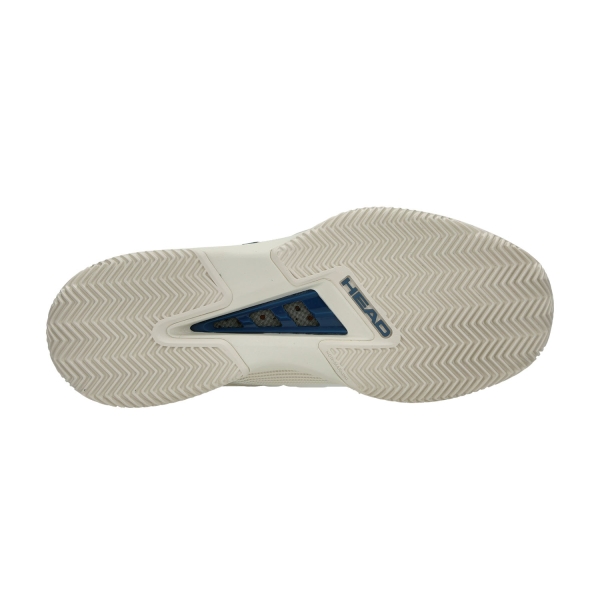 Head Sprint Pro 4.0 Clay - Chalk White/Twilight Blue