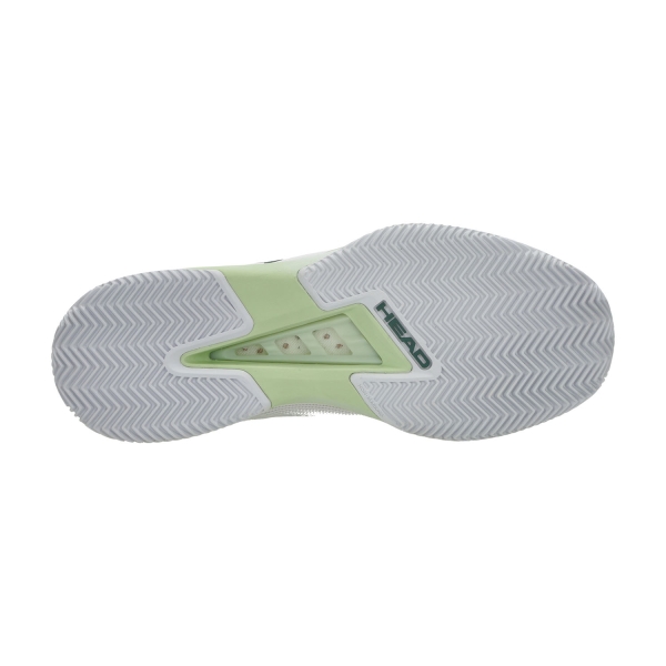 Head Sprint Pro 4.0 Clay - White/Light Green
