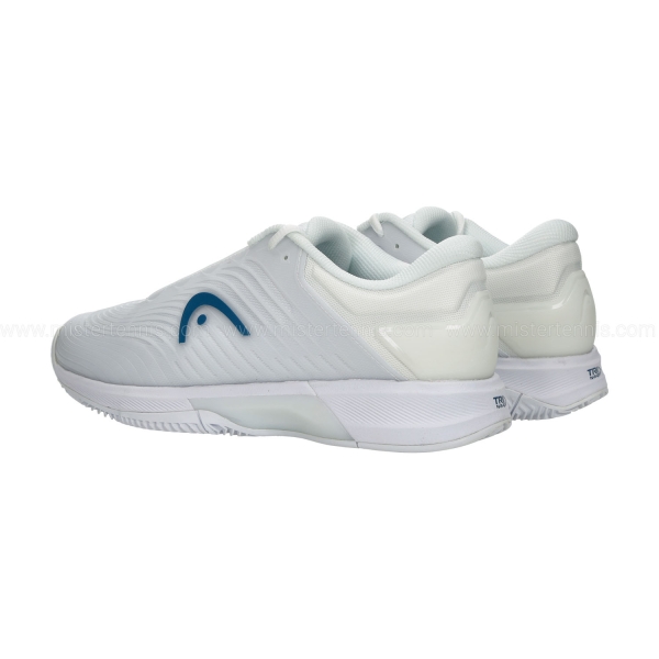 Head Revolt Pro 4.5 Clay - White/Twilight Blue