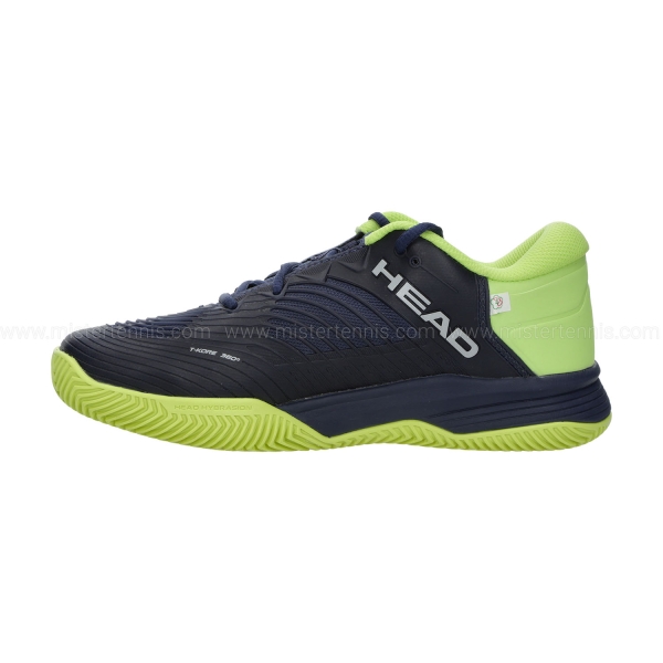 Head Revolt Pro 4.5 Clay Bambini - Navy/Lime