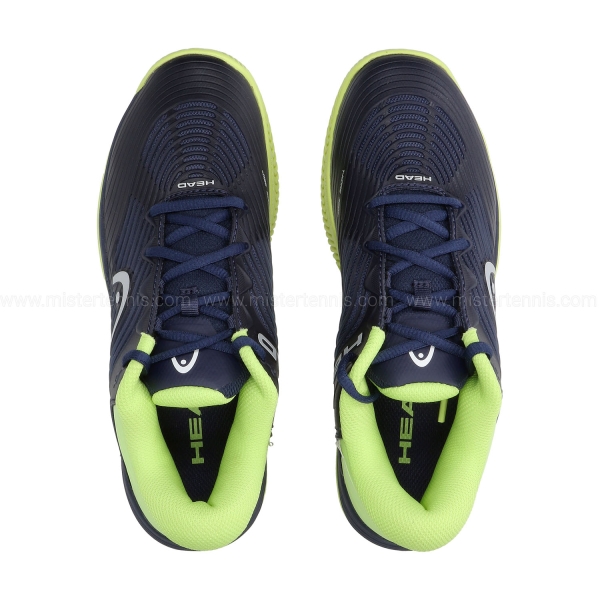 Head Revolt Pro 4.5 Clay Bambini - Navy/Lime