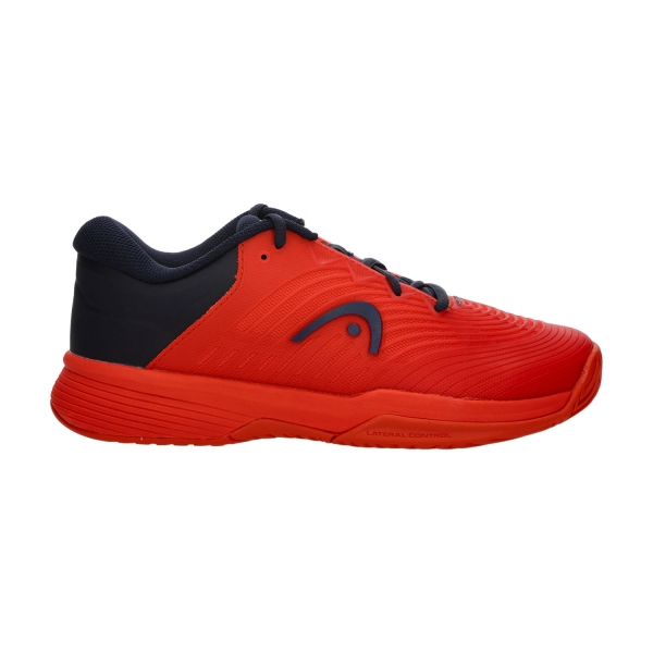 Scarpe Tennis Junior Head Revolt Pro 4.5 Bambini  Red/Dark Blue 275225 RDDB