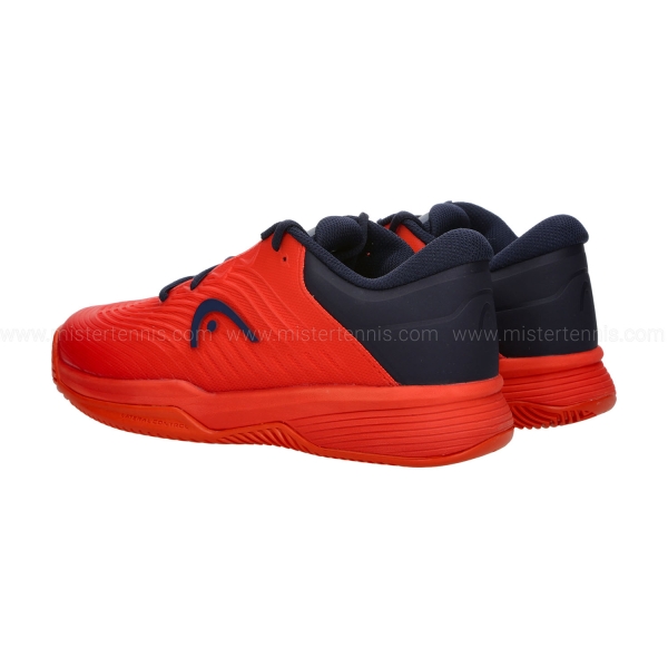 Head Revolt Pro 4.5 Clay Bambini - Red/Dark Blue