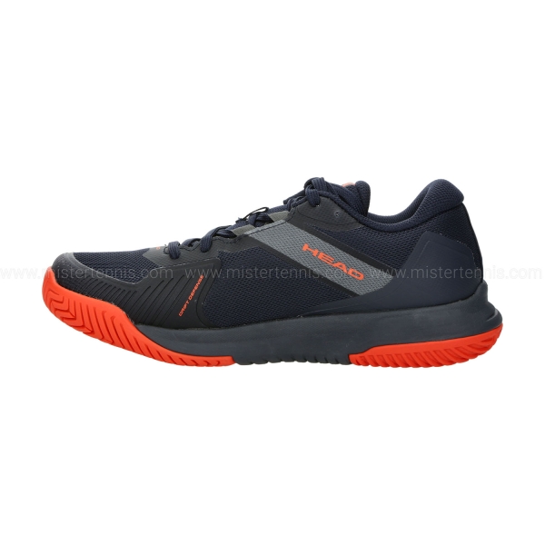 Head Sprint Pro 4.0 Junior - Dark Blue/Red