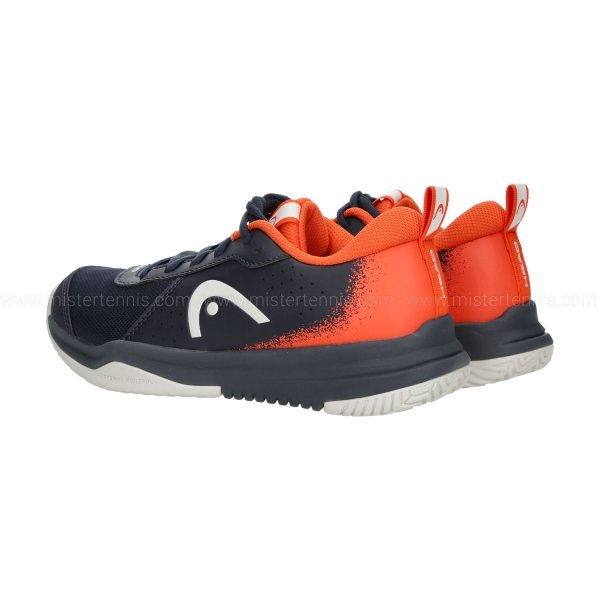 Head Sprint Court 4.0 Bambini - Dark Blue/Red