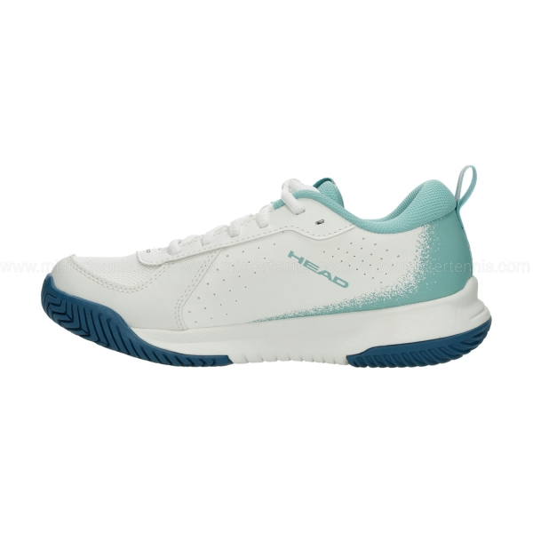Head Sprint Pro 4.0 Bambini - White/Turquoise