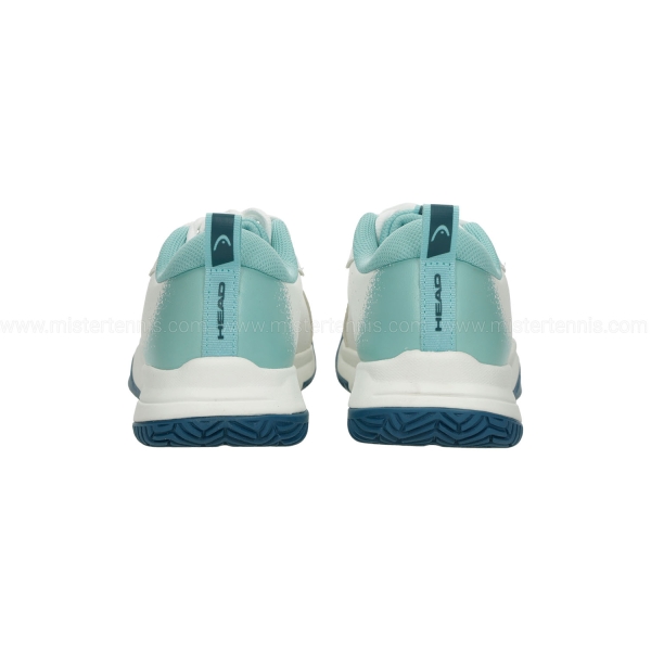 Head Sprint Pro 4.0 Bambini - White/Turquoise