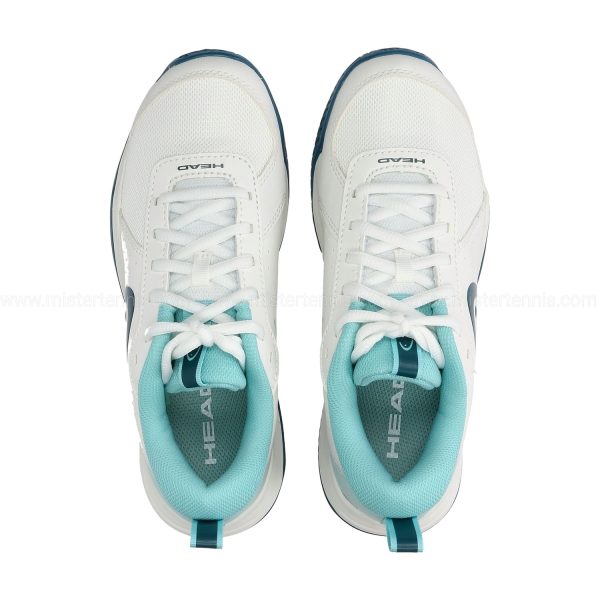 Head Sprint Pro 4.0 Bambini - White/Turquoise