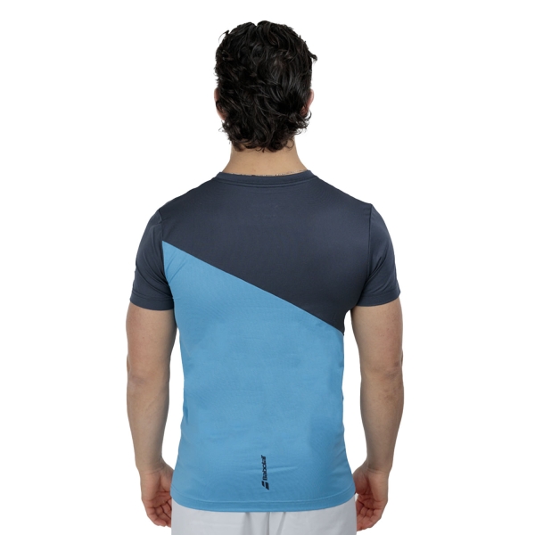 Babolat Drive Crew Maglietta - Drive Blue