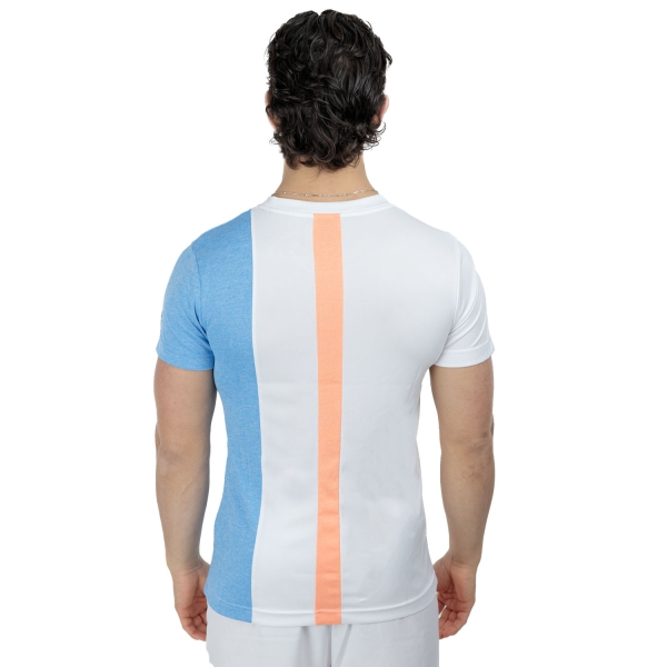 Babolat Play Crew Pro Camiseta - White/Blue