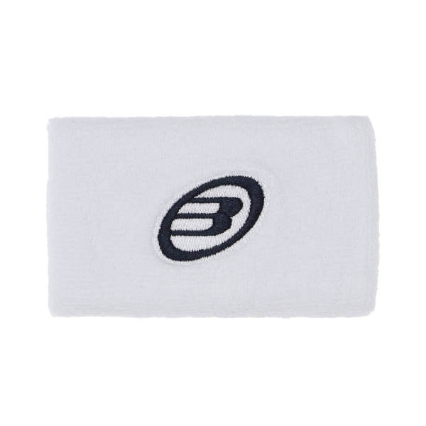 Bullpadel Logo Polsini Lunghi - Blanco/Azul Marino