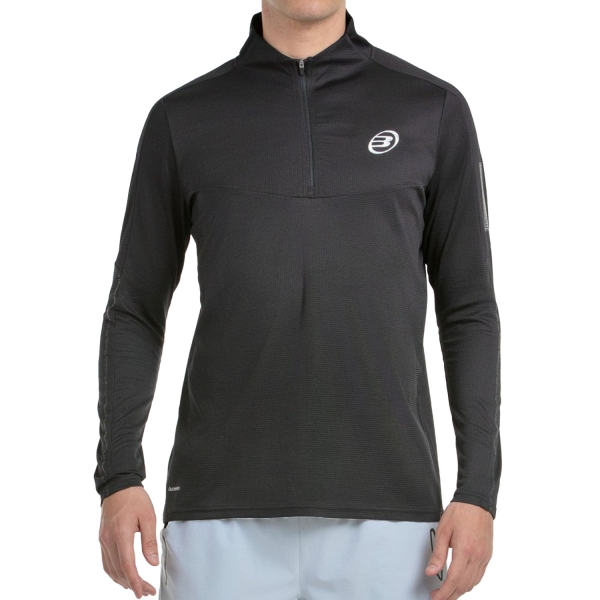 Camisetas y Sudaderas Hombre Bullpadel Lanco Camisa  Negro 448300005