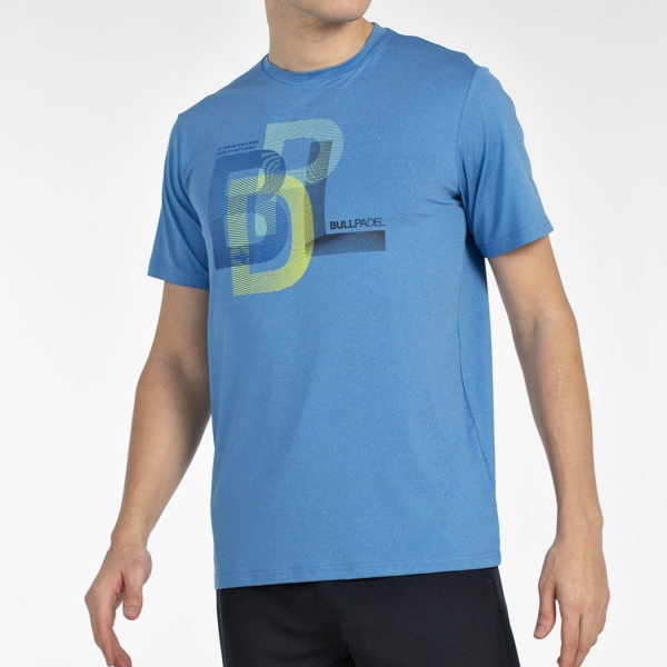 Bullpadel Bebas Maglietta - Vigore Atomic Blue