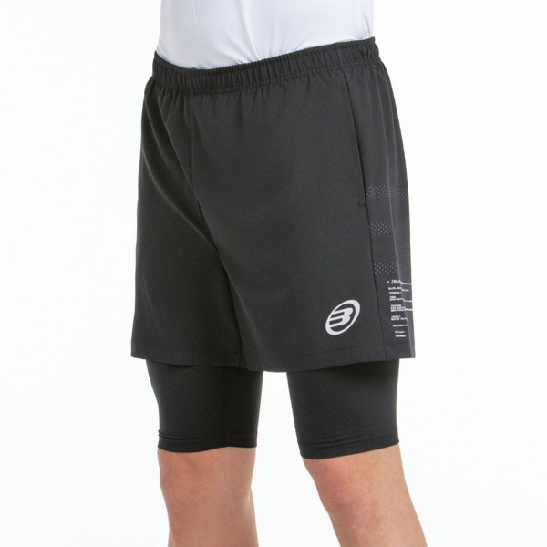 Bullpadel Meta 4in Pantaloncini - Negro