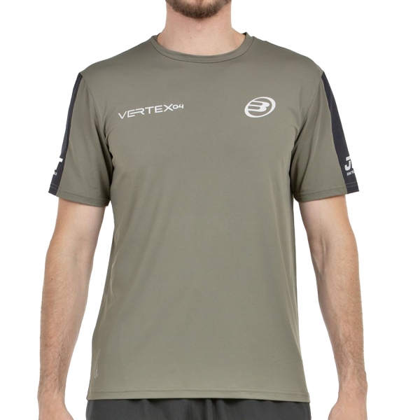 Men's Tennis Shirts Bullpadel Tello 25V TShirt  Kaki 474325015