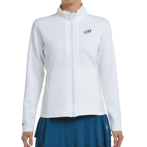 Women's Tennis Shirts and Hoodies Bullpadel Desna Sweatshirt  White 474599012